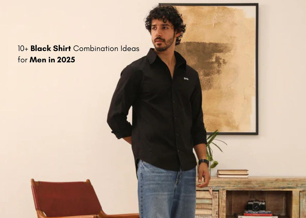 10+ Black Shirt Combination Ideas For Men In 2025