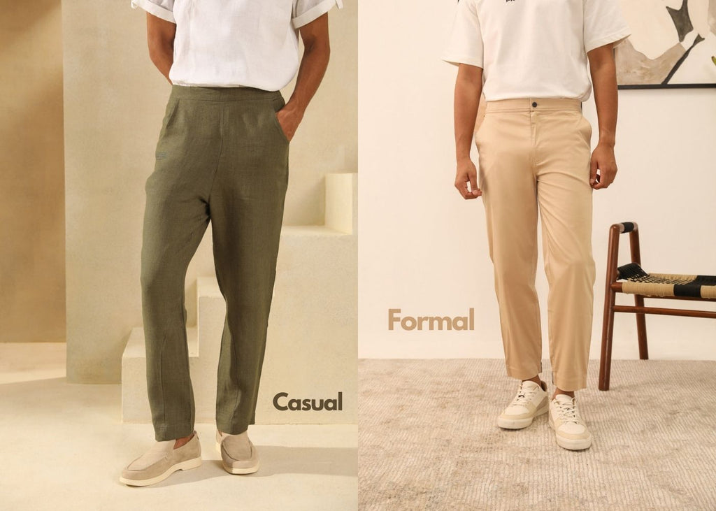 Formal vs Casual Trousers: Navigating Your Wardrobe Choices