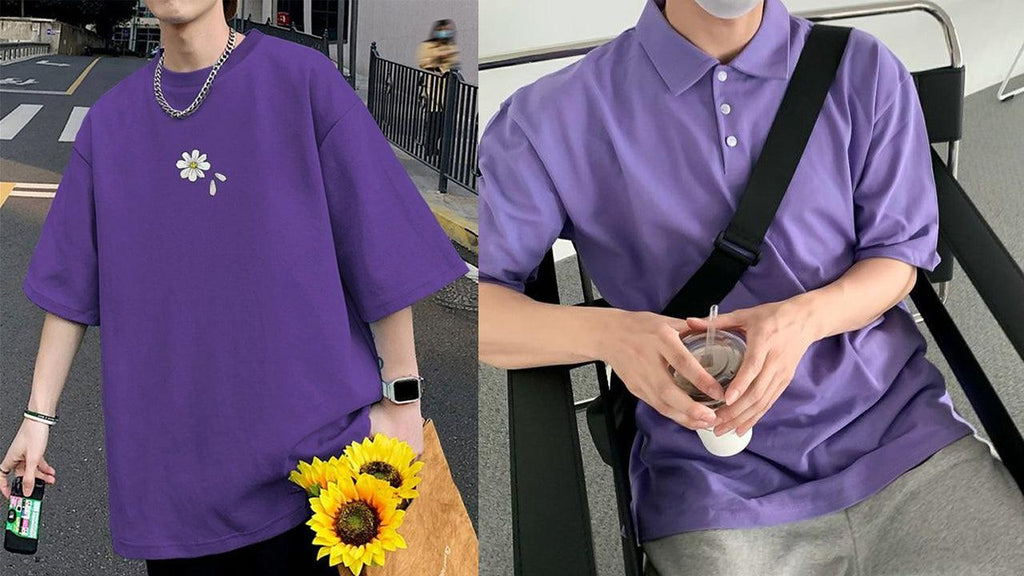 Purple T-Shirt Combinations: 4 Styling Tips for Men