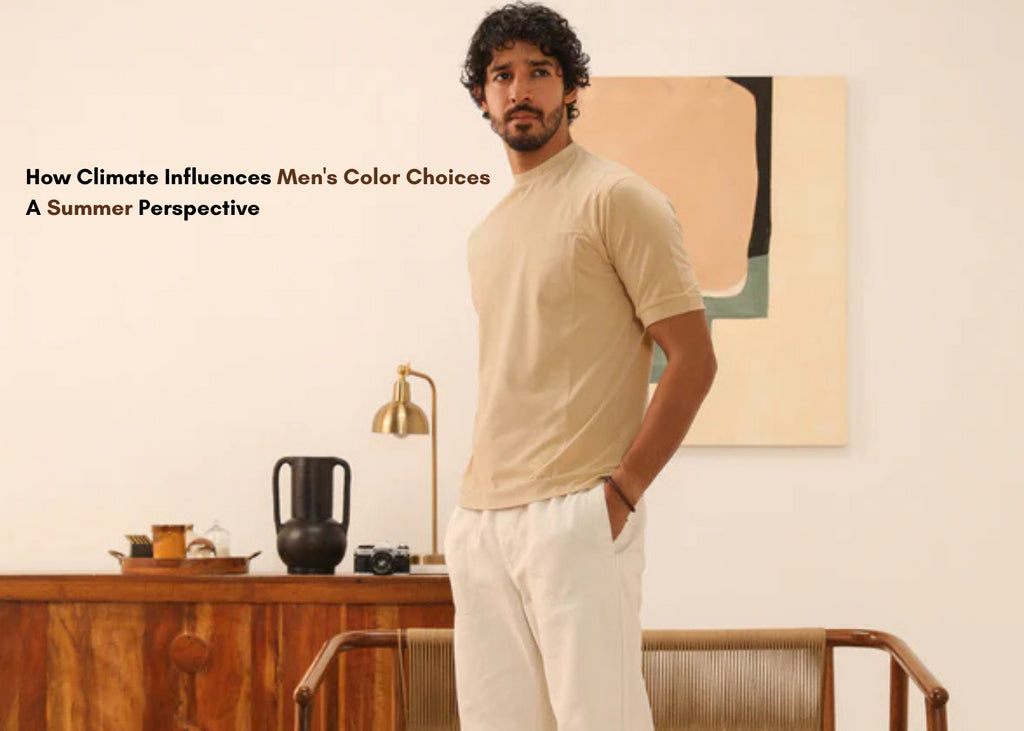 How Climate Influences Men's Color Choices in Summers?