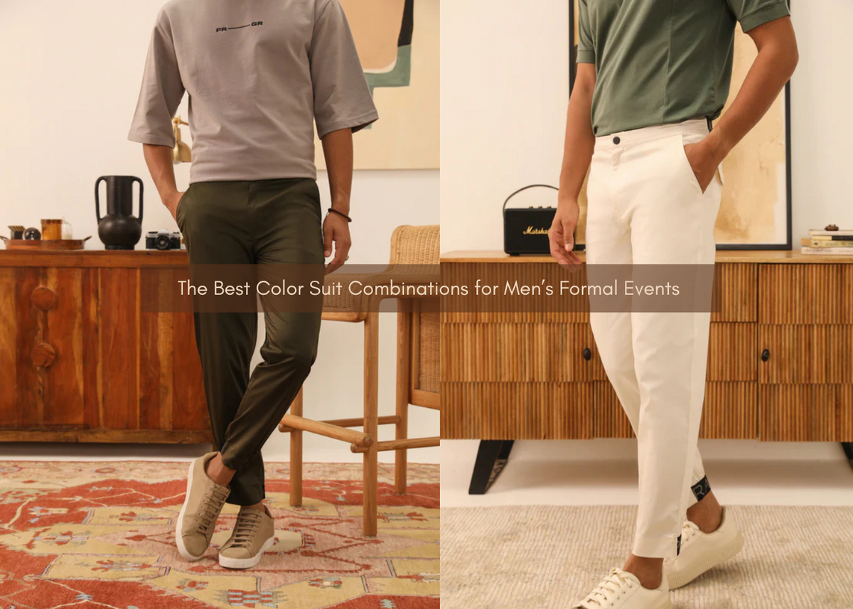 The Best Color Suit Combinations for Men's Formal Events The Best Color Suit Combinations for Men's Formal Events
