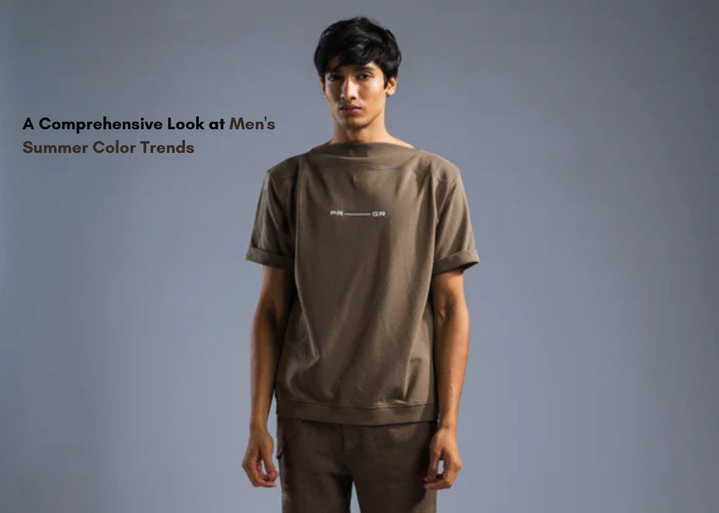A Comprehensive Look at Men's Summer Color Trends