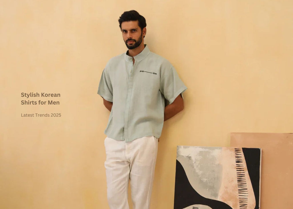 Shop Stylish Korean Shirts for Men Online – Latest Trends 2025