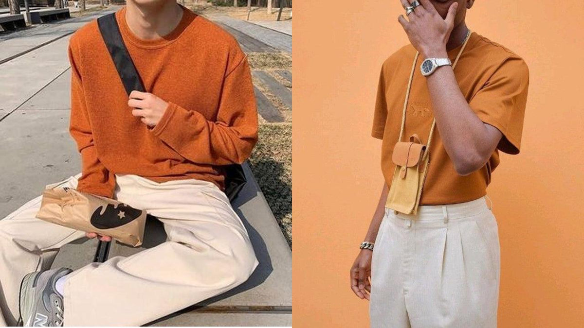 4+ Best Orange T-shirt Combination For Men and Women