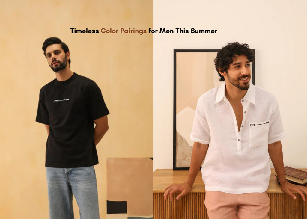 Classic Combinations: Timeless Color Pairings for Men This Summer