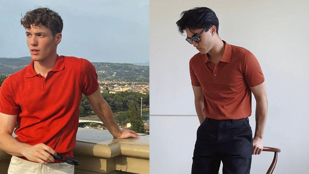 What are the 10 best ways to do the Red T-shirt combination?