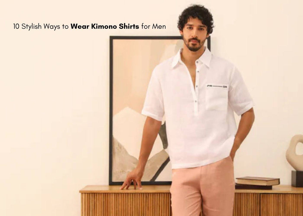 10 Stylish Ways to Wear Kimono Shirts for Men