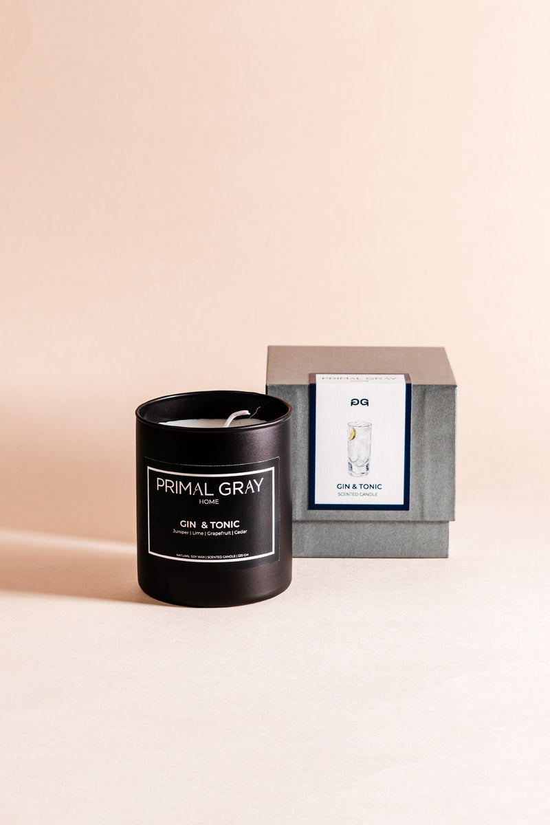 Gin And Tonic Candle Primal Gray