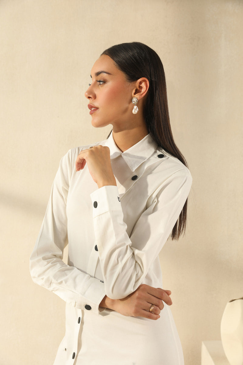 Button Down Shirt Dress: The Perfect Organic Cotton Dress
